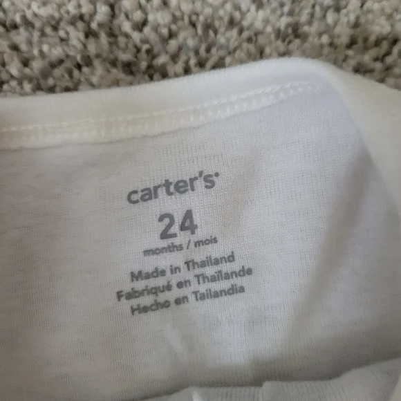 Carter's Mommy Makes Me Smile Pants Long Sleeve Set 24M NWT - Picture 8 of 8